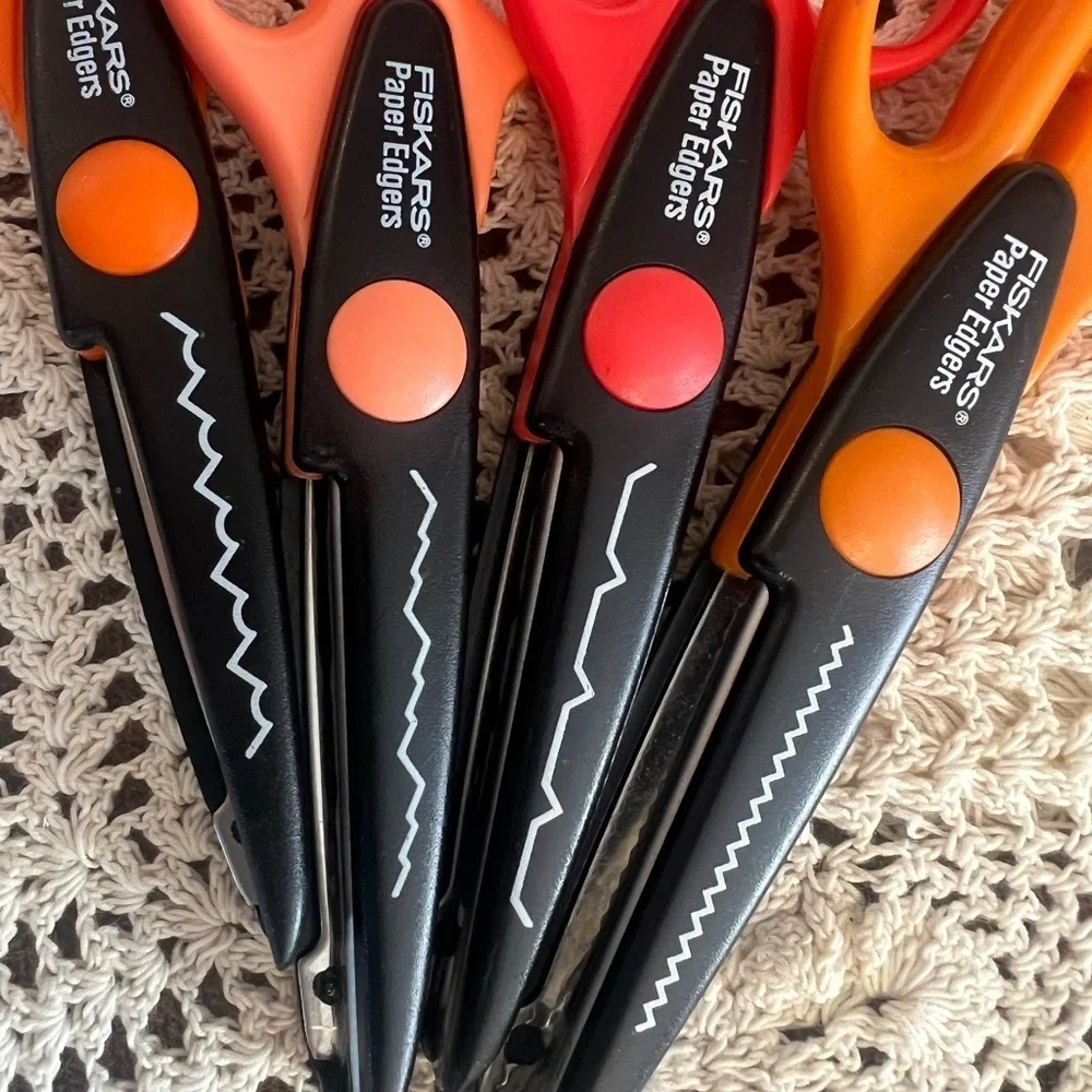 Fiskars Craft Scrapbooking Scissors -4